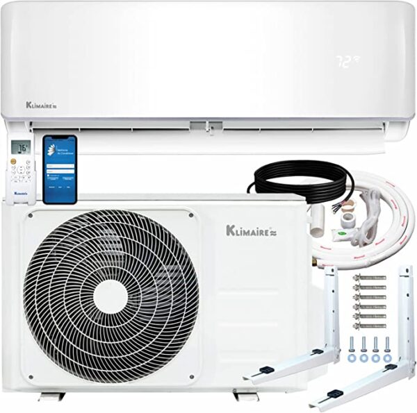 Klimaire 30,000 BTU 21 SEER Ductless Mini-Split Inverter Air Conditioner